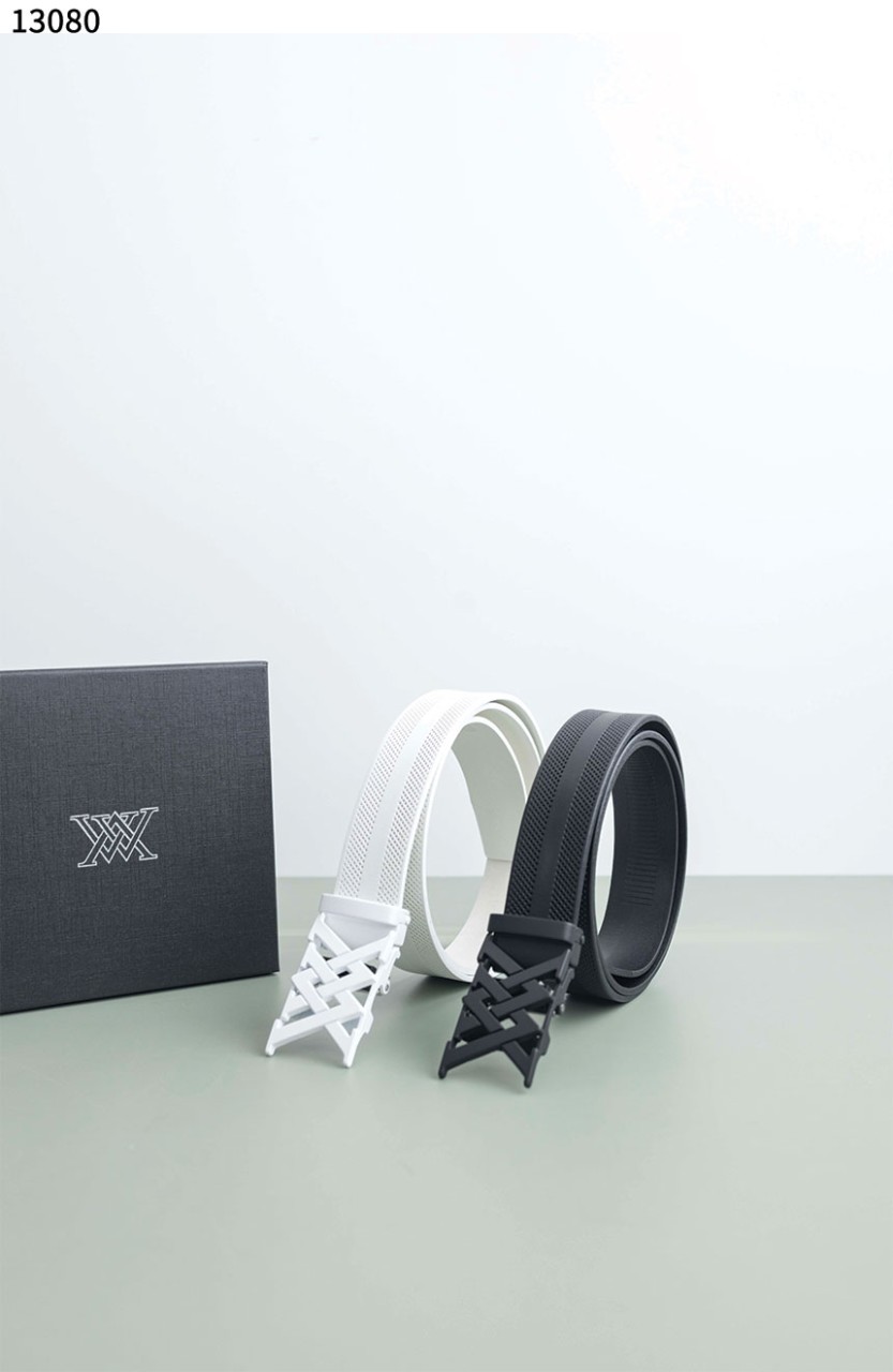 어뉴 [ANEW] AW 로고 스틸 버클 타공 벨트 신상