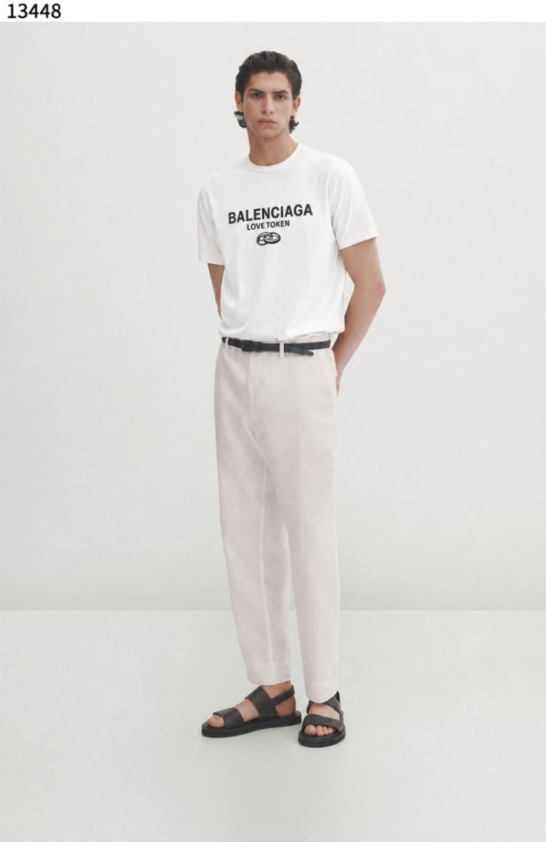 발렌시아가 [BALENCIAGA] 모드 반팔 티셔츠 