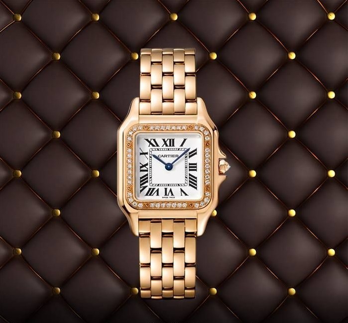 까르띠에 팬더 드 까르띠에 워치 로즈골드 다이아