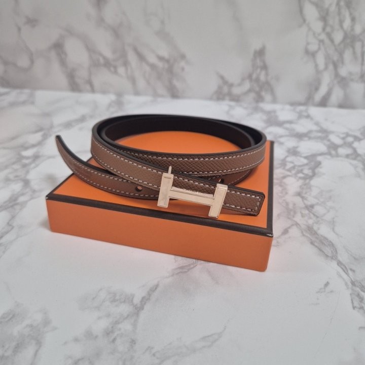 에르메스 포커스 벨트 (카멜골드/앱송가죽)