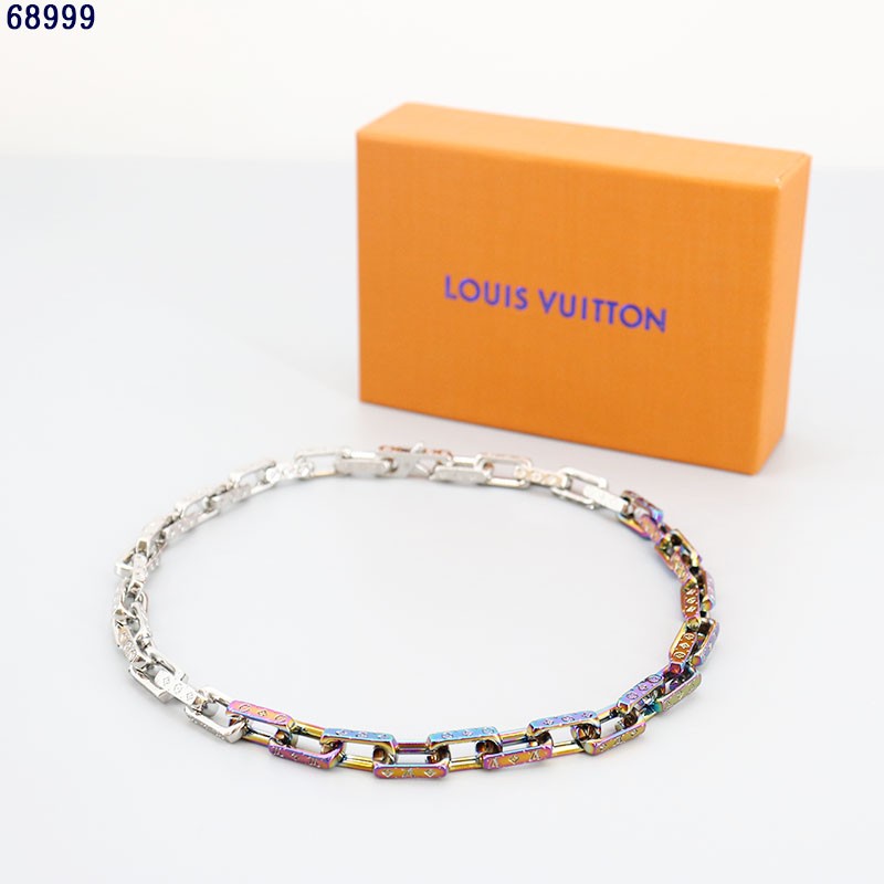 루이비통 68999 버질아블로 모노그램 체인 목걸이