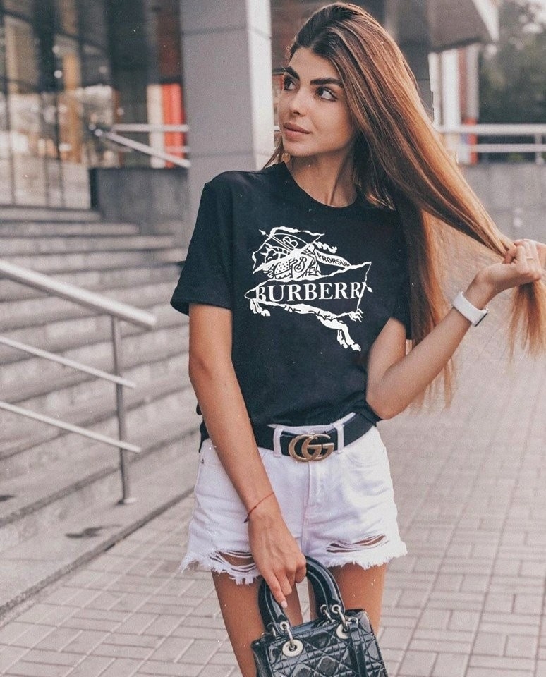 버버리 [수입] 크루즈 프린팅 라운드