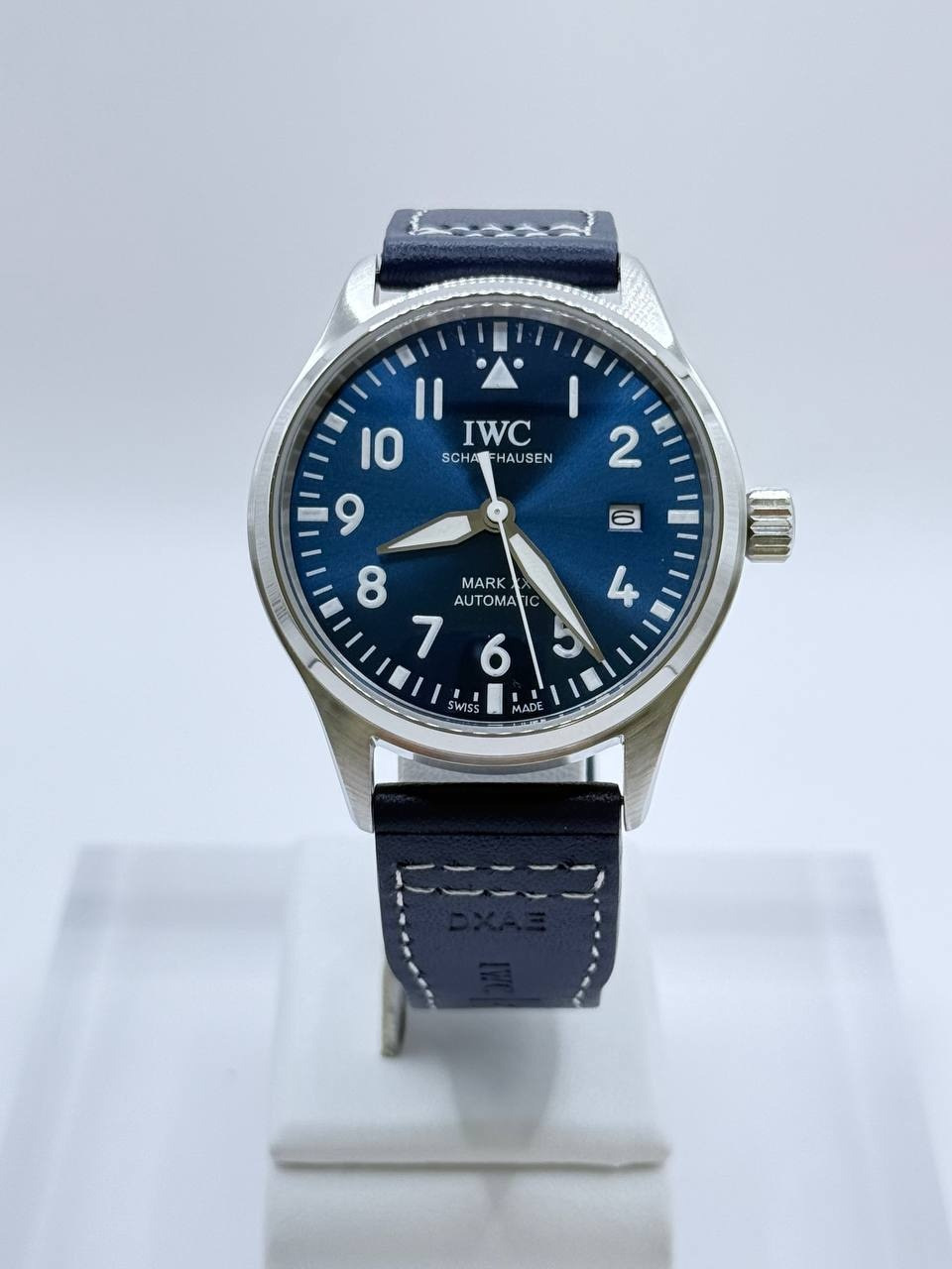 IWC 파일럿 워치마크 블루다이얼 시계 [WC02]  