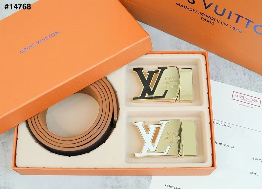 LOUIS VUITTON] 루이비통 LV로고 투버클 셋