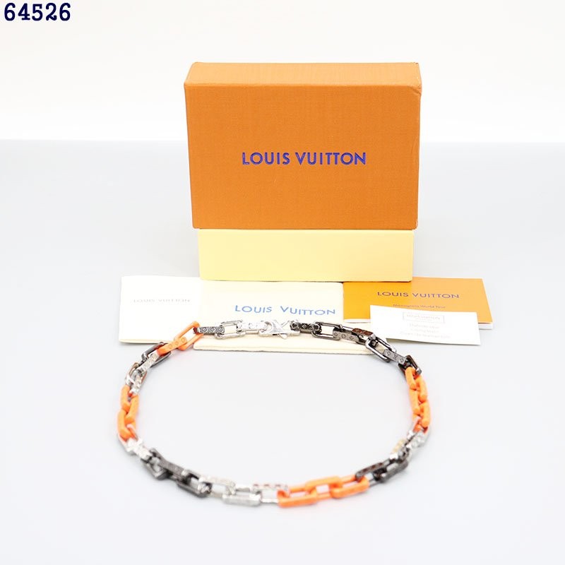 루이비통 M64526 버질아블로 모노그램 체인 목걸이