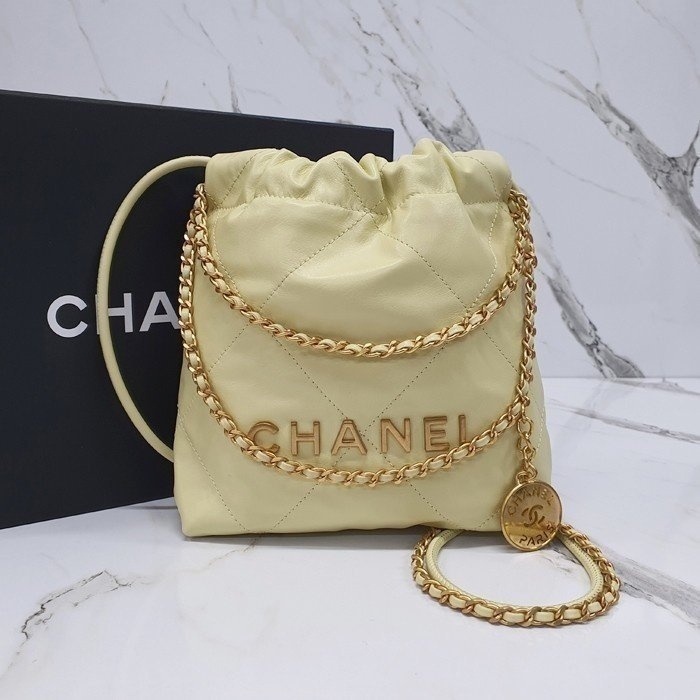 샤넬 22 호보백 미니