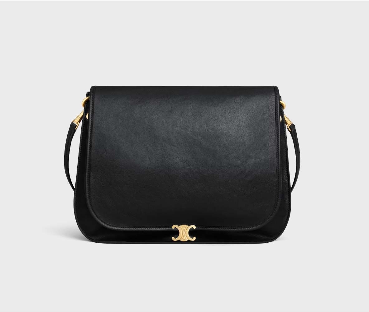 셀린느 [ C*LINE ] 수입 소프트 트리옹프 베사체 -블랙- 