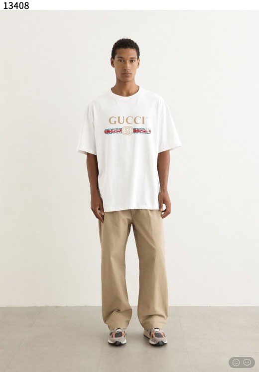 구찌 [GUCCI] 시그니처 전면로고 티셔츠 신상