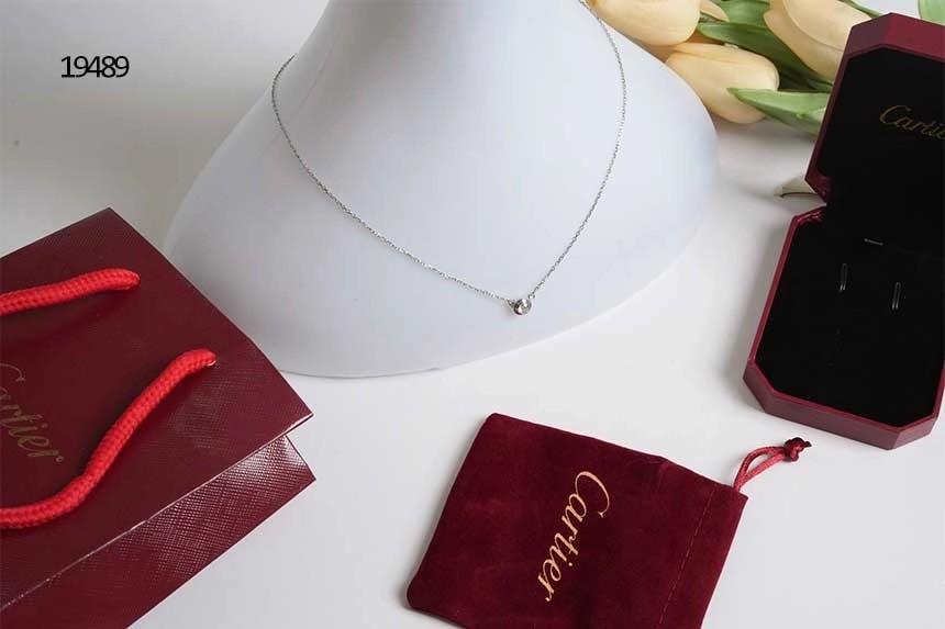 까르띠에 디아망 레제 다이아 네크리스 목걸이