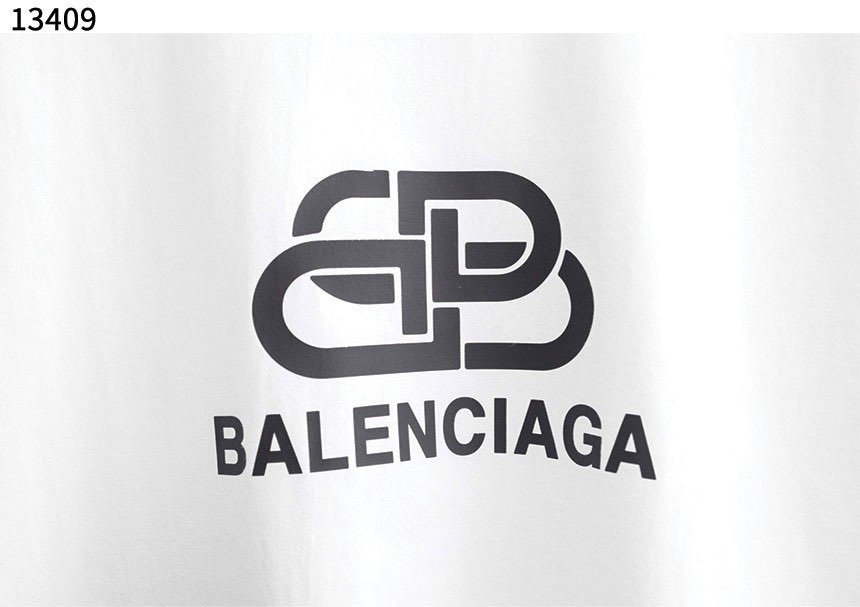 발렌시아가 [BALENCIAGA] BB 로고 남자 반팔티셔츠 레귤러핏  view 9