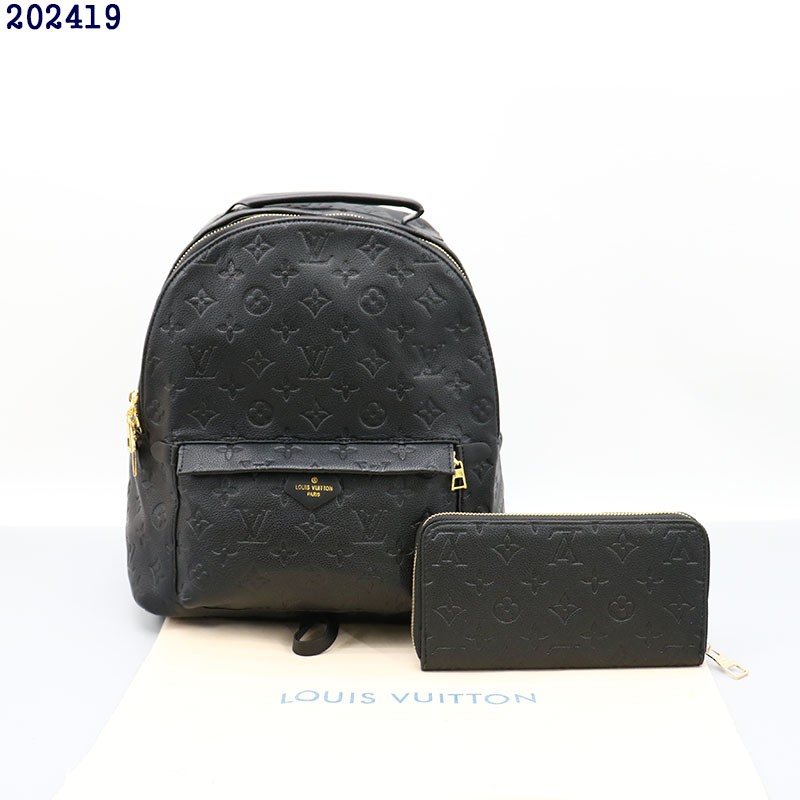 루이비통 앙프렝뜨 소르본느 백팩 & 앙프렝뜨 지퍼 장지갑 view 2