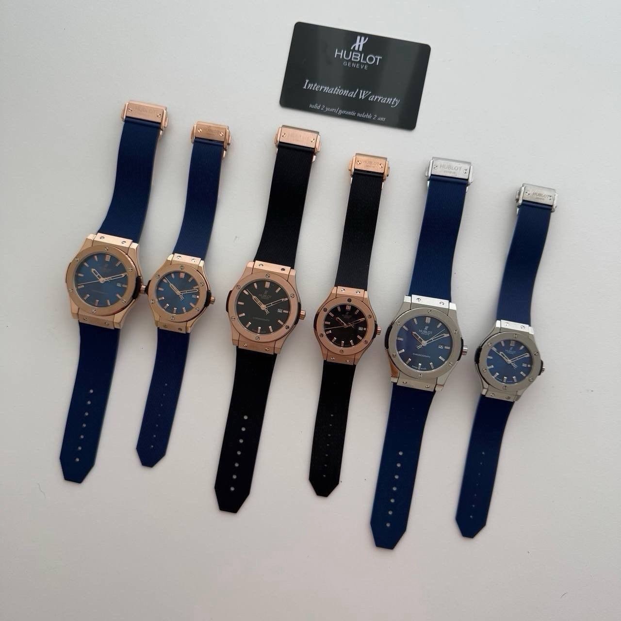 위블로 퓨전 러버 클래식 시계