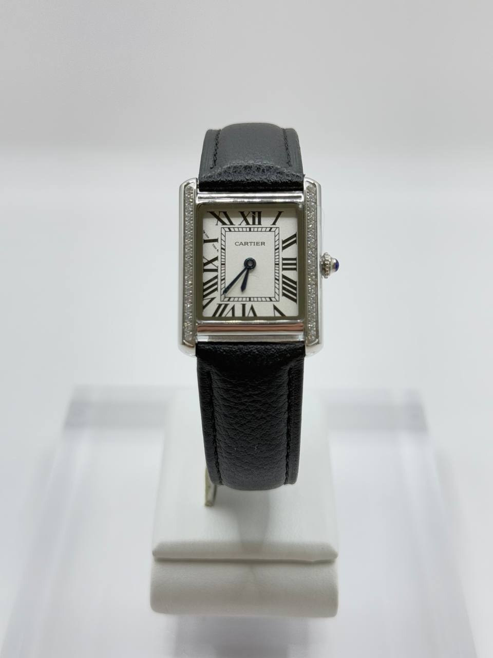 까르띠에 CRTE 탱크 머스트 워치 다이아 여성
