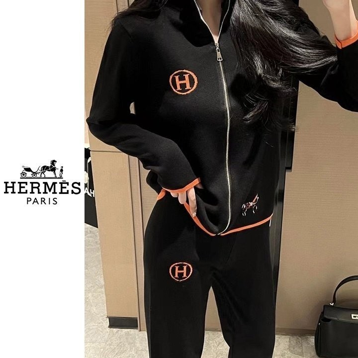 [H] H로고 홀스 니트셋업