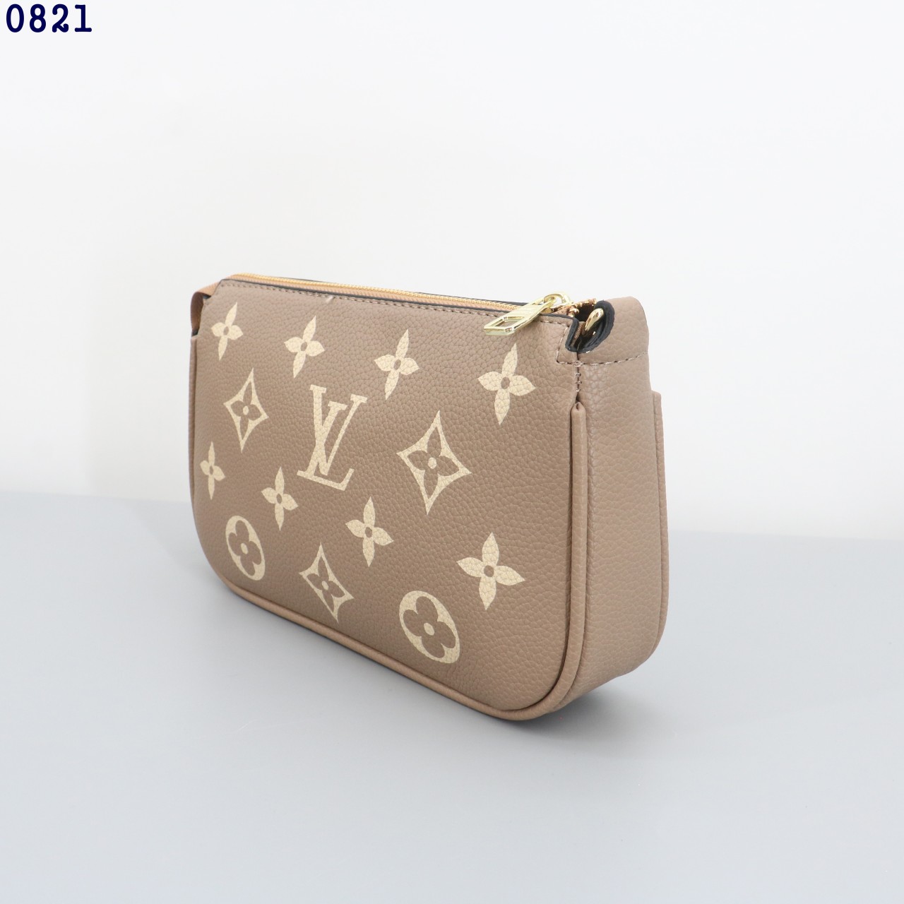 루이비통 미니 포쉐트 숄더백 베이지 view 3
