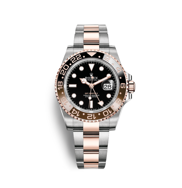 로렉스 GMT2 마스터2 루트비어 로즈골드 콤비 [RO36] 