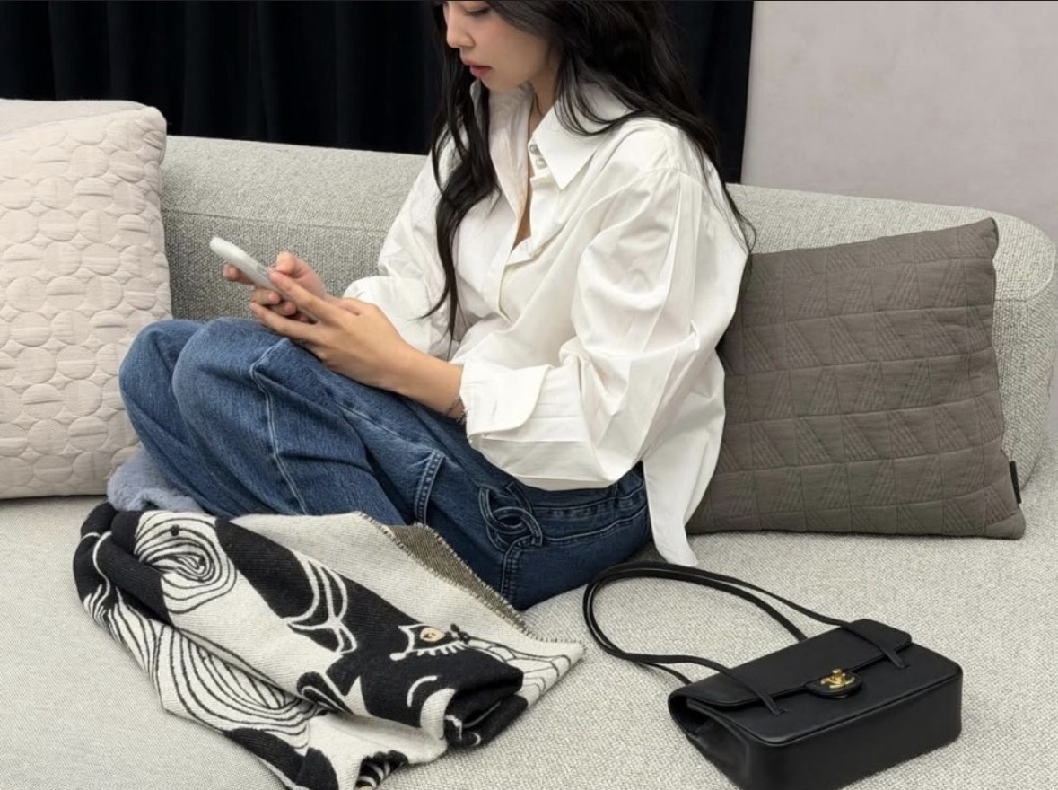 샤넬 제니백 26 프레피 코코백