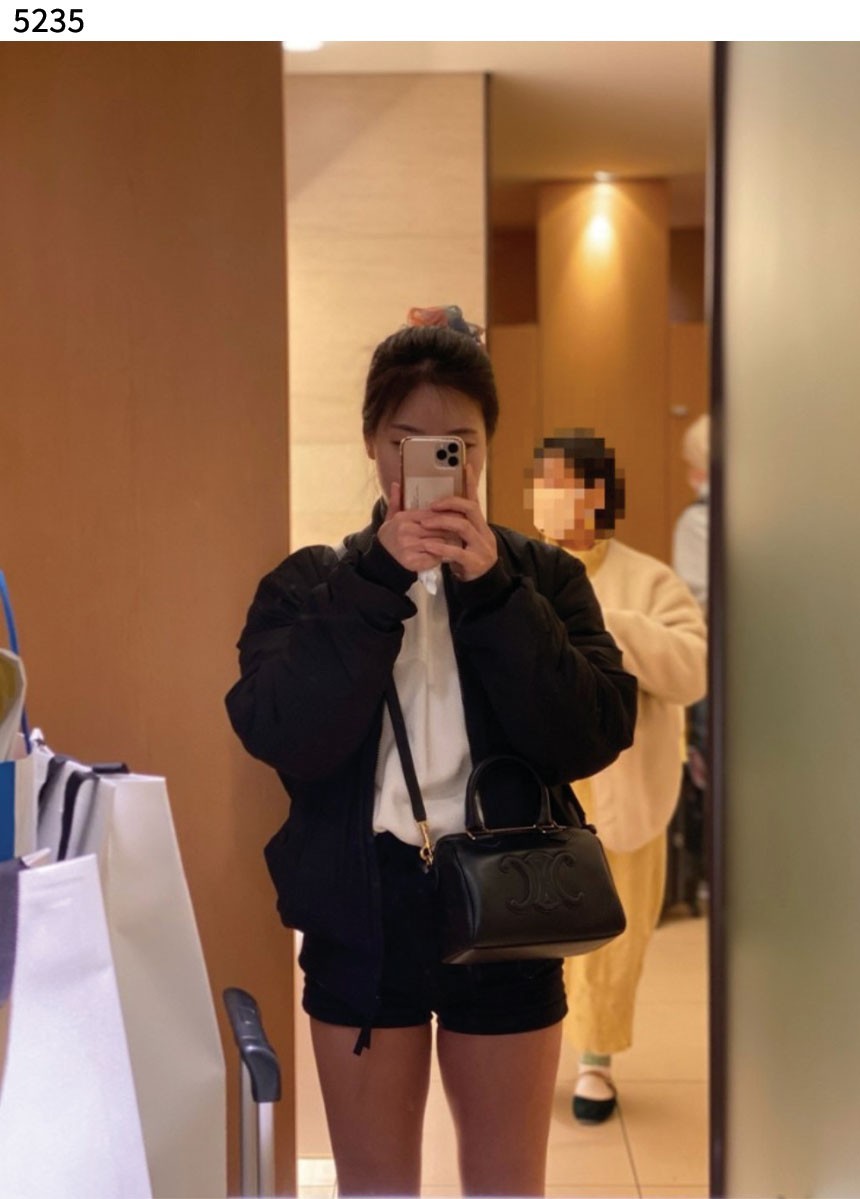 셀린느 [CELINE] 수입프리미엄급 퀴르 트리옹프 스몰 보스턴 백 view 4