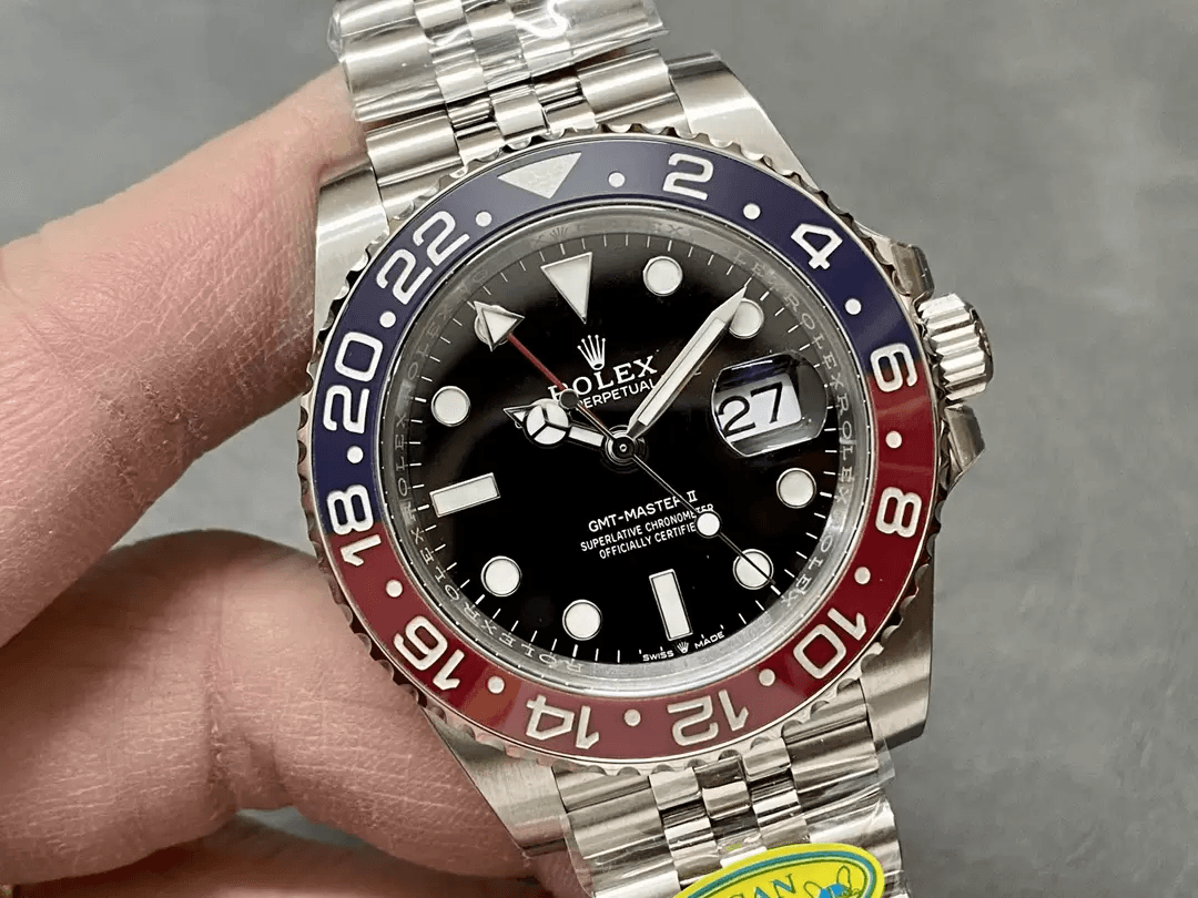 클린공장 롤렉스 GMT 마스터2 펩시걸 쥬빌레 브레이슬릿 40mm V3버전 126710 BLRO