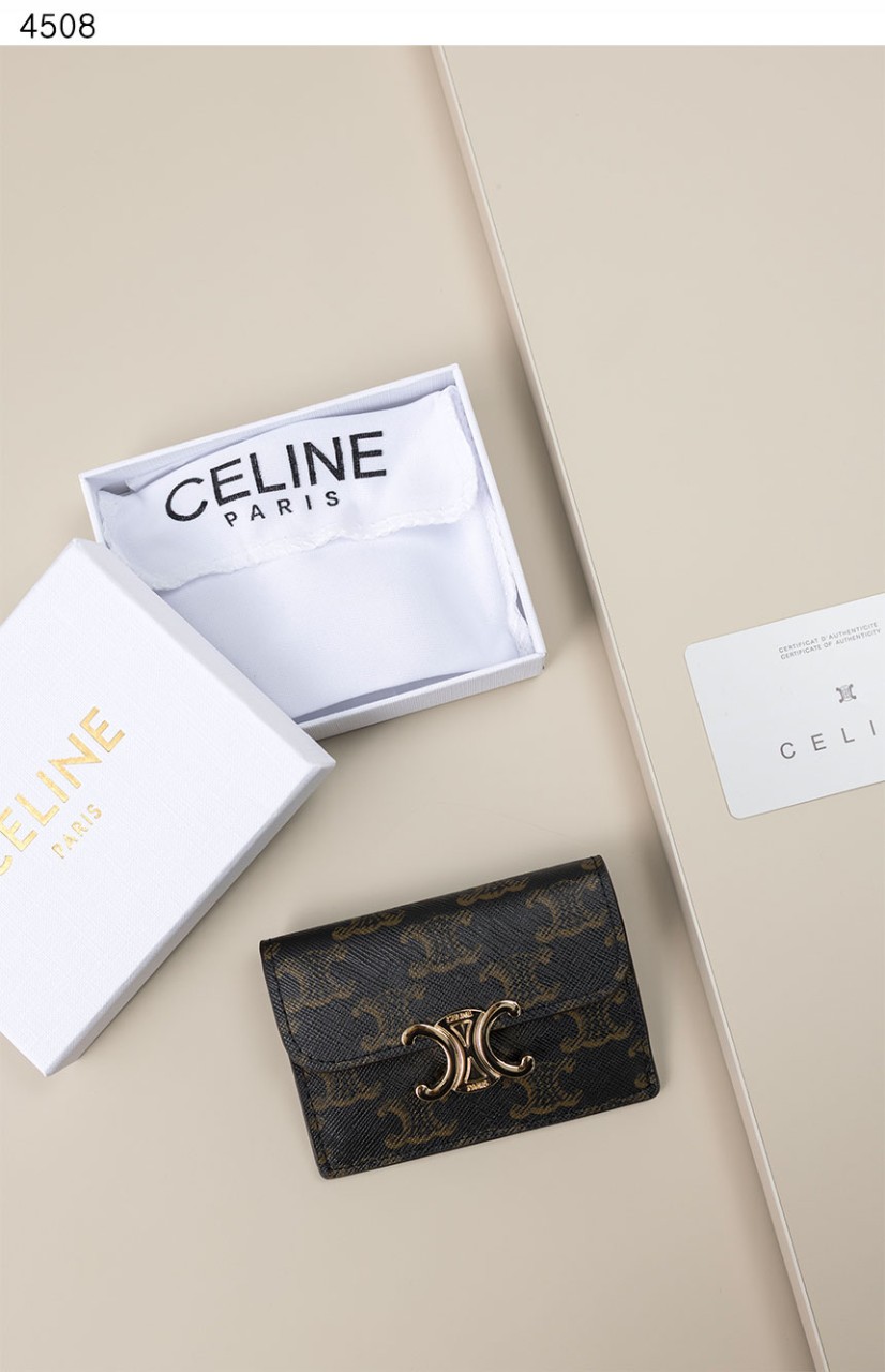 #셀린느 [Celine] 수입프리미엄급 플랩 트리옹프 카드 지갑 신상 입고💢 