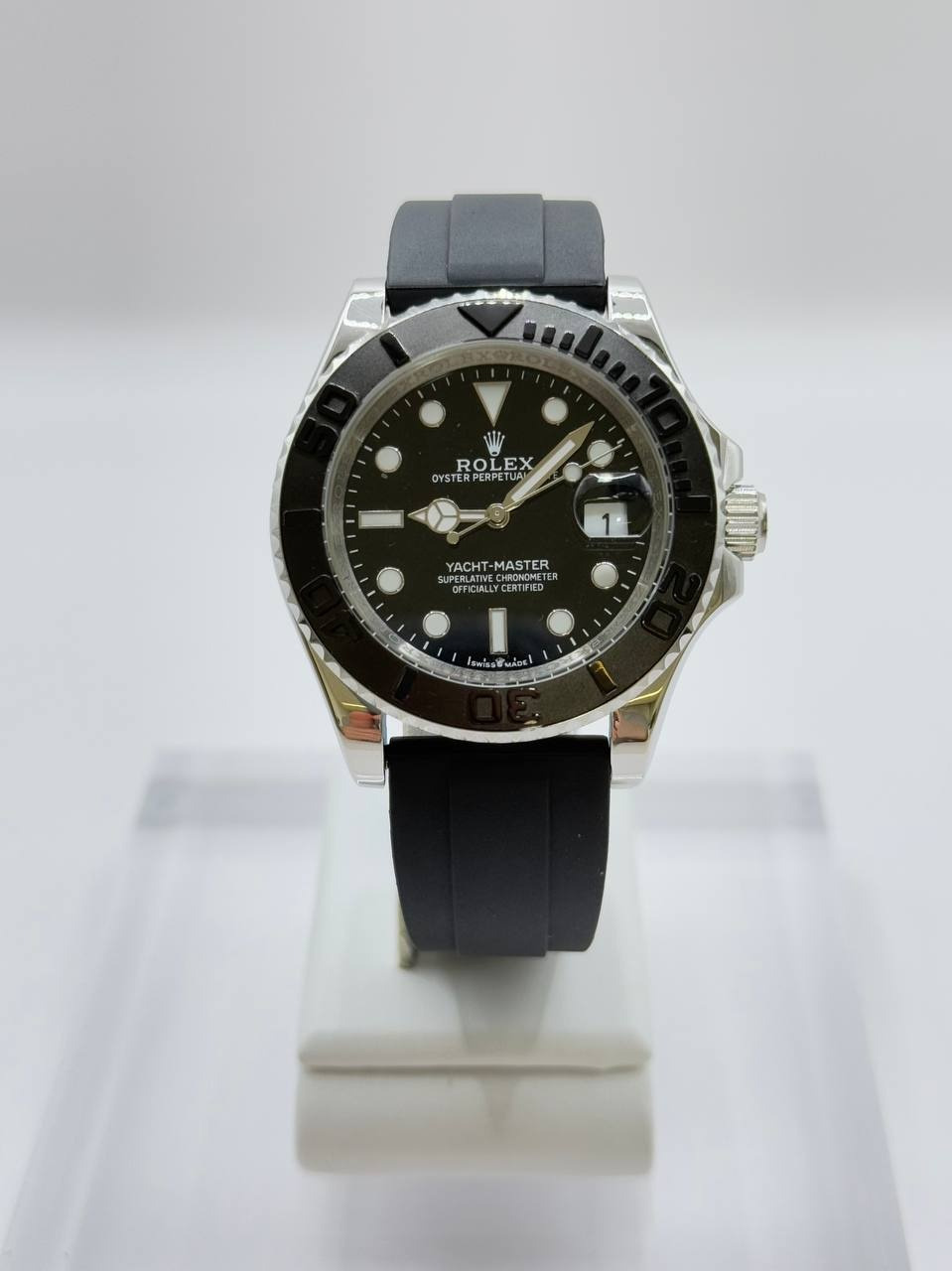 로렉스 오이스터 퍼페츄얼 요트마스터 실버