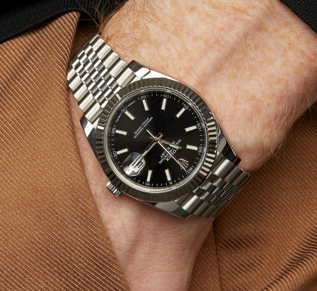 로렉스 데이저스트 블랙다이얼 남성용 [RO27] 