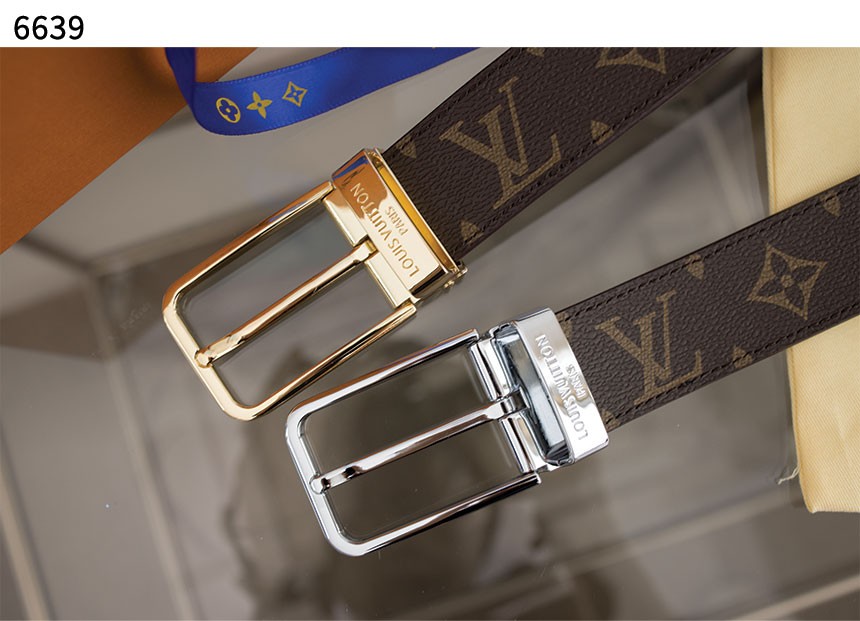 #루이비통 [Louis Vuitton]  모노그램 사각버클 벨트 신상입고💢