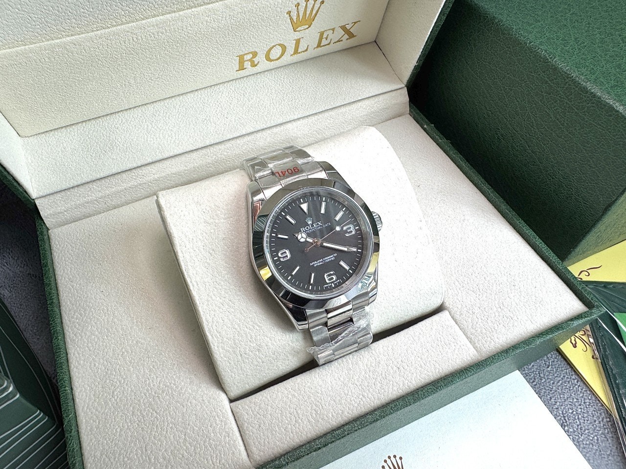 롤렉스 익스플로러2 블랙다이얼 40mm