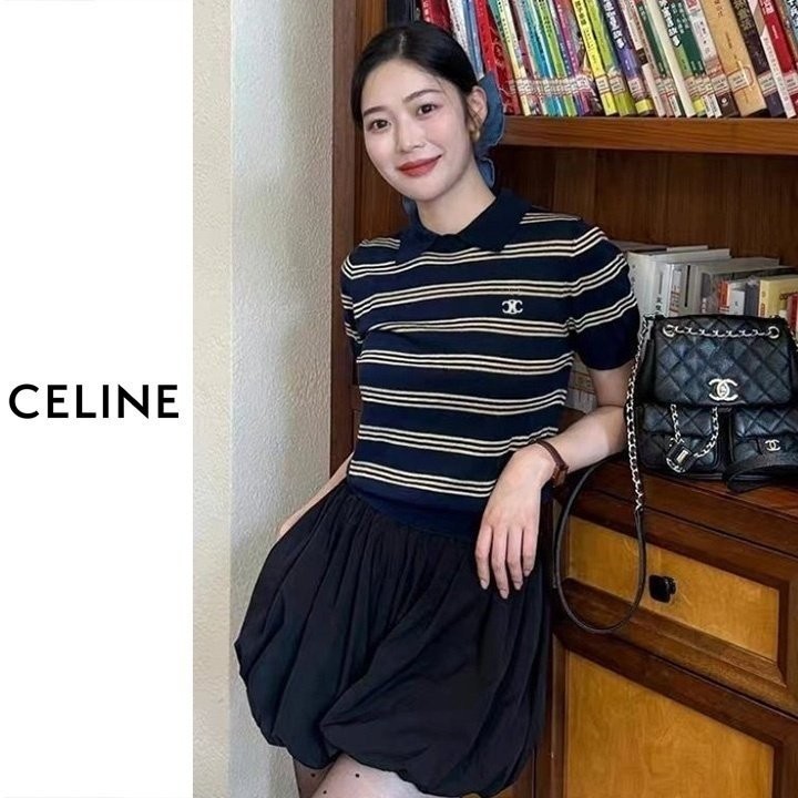 C] 카라 스트라이프