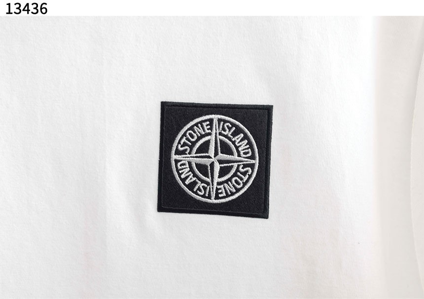스톤아일랜드 [STONE ISLAND] 코튼 저지 슬림 핏 티셔츠 view 12