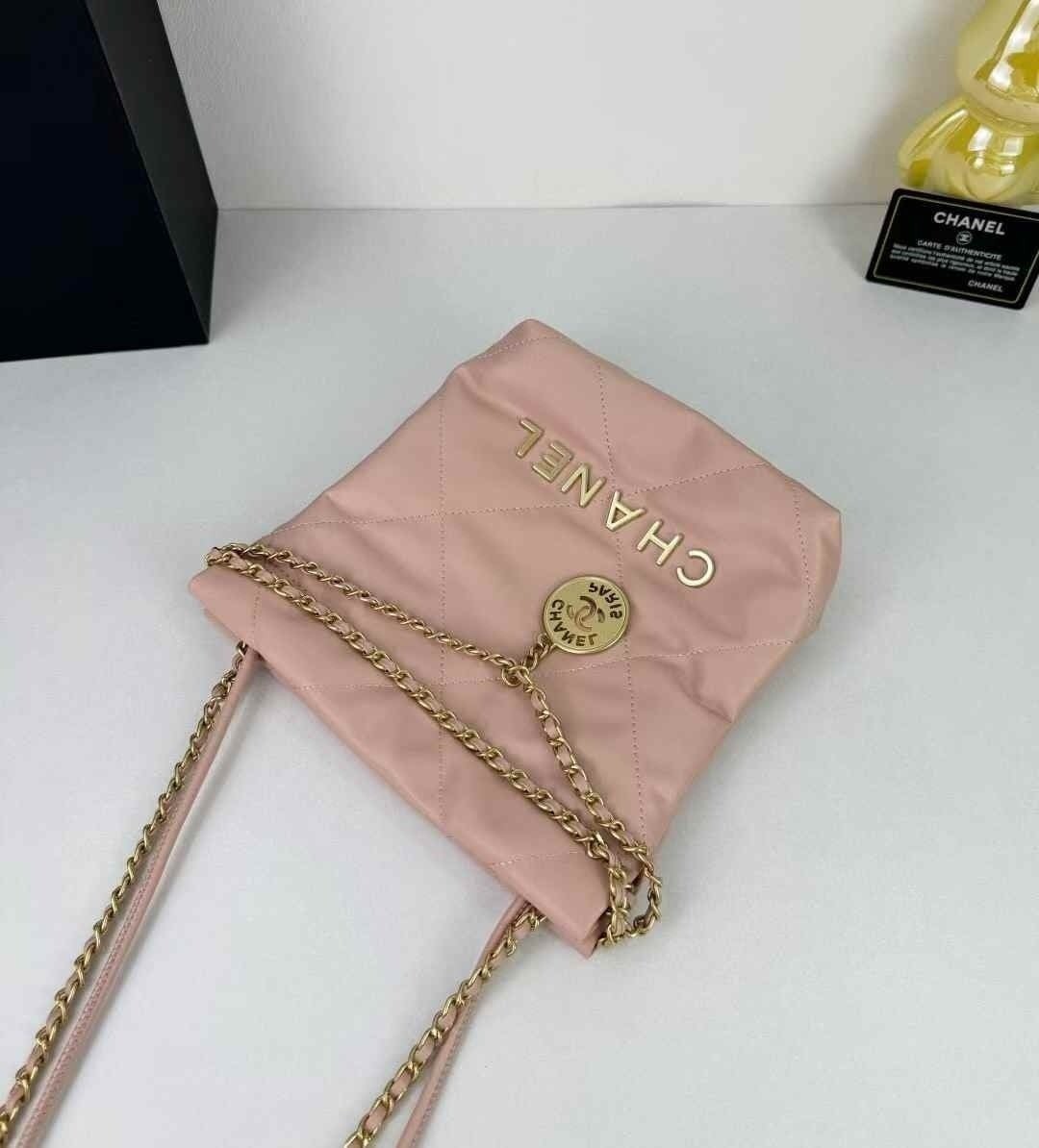 샤넬 22백 미니 핑크 view 10