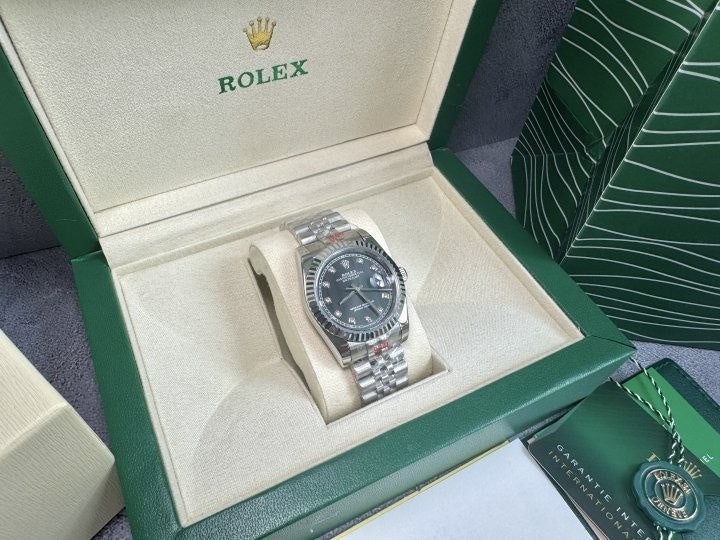 롤렉스 데이저스트 36mm 브라이트블랙 다이아세트