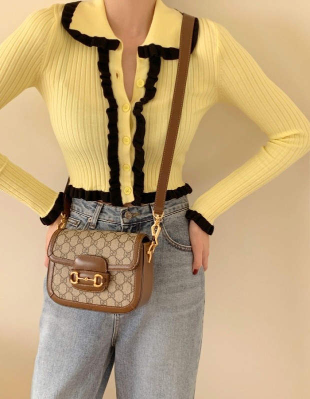 구찌 홀스빗미니 (브라운)