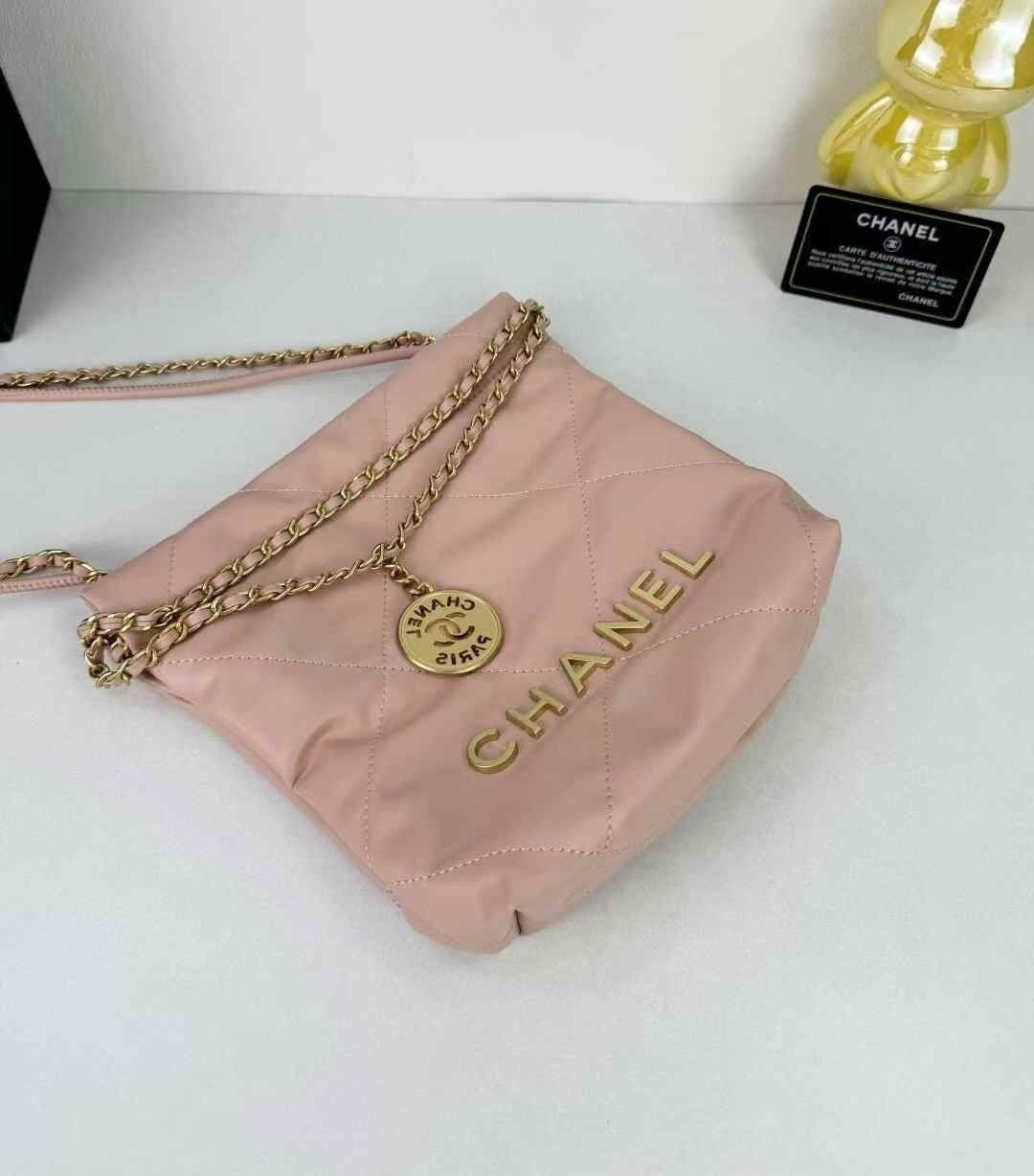 샤넬 22백 미니 핑크 view 8