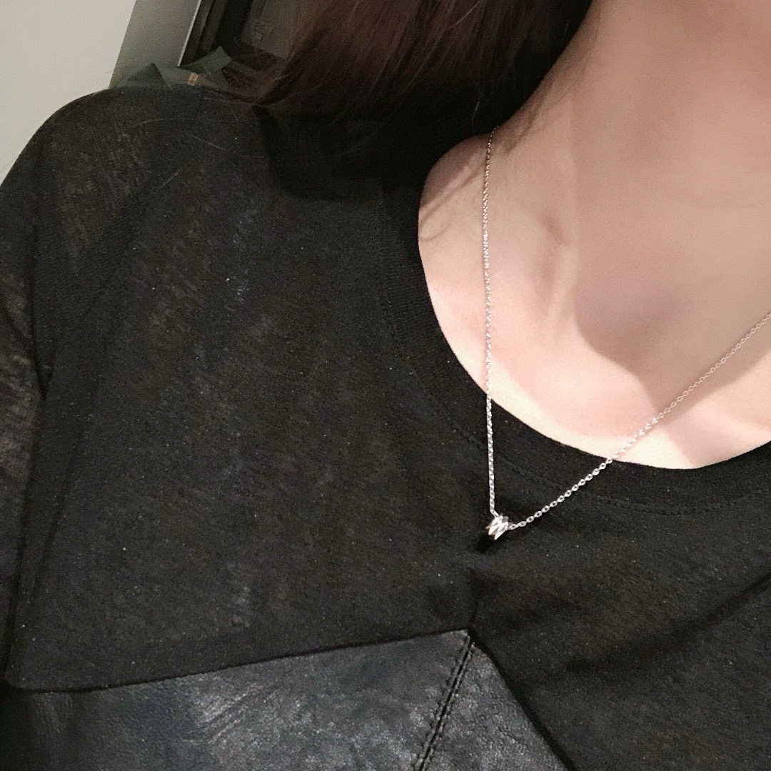 에르메스 H펜던트 미니 팝아슈 목걸이