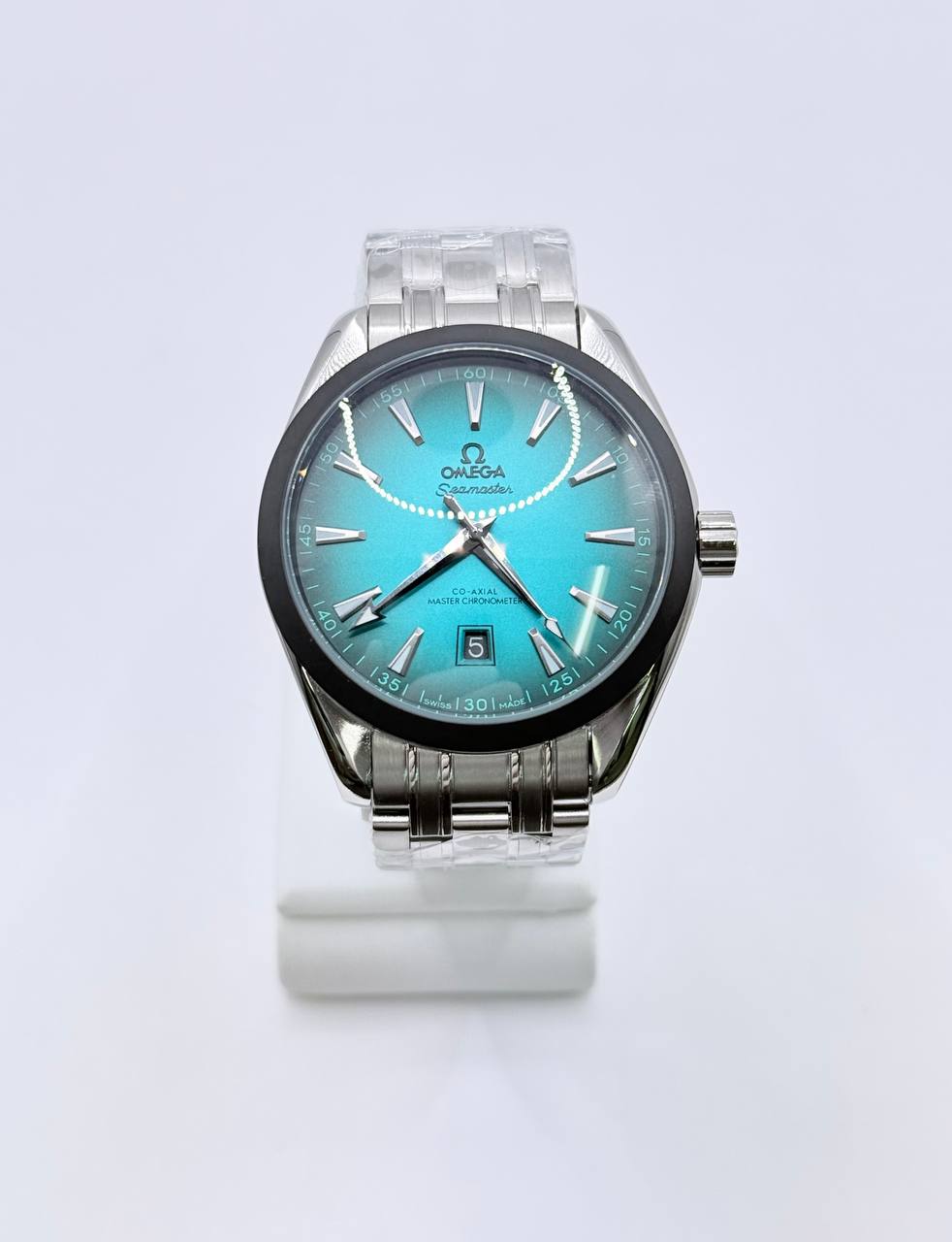 오메가 터콰이즈 씨마스터 아쿠아 테라 메탈  41 mm 