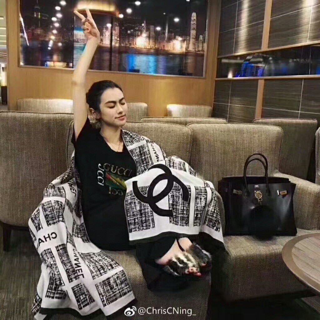 샤넬 수채머플러