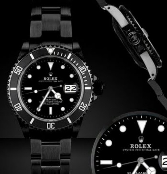 로렉스 올 블랙 