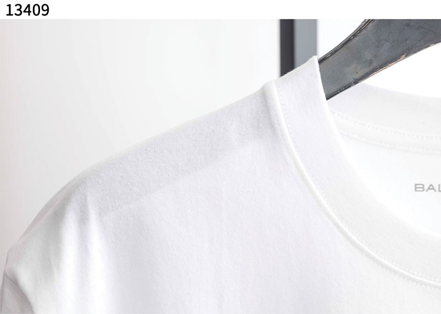 발렌시아가 [BALENCIAGA] BB 로고 남자 반팔티셔츠 레귤러핏  view 7