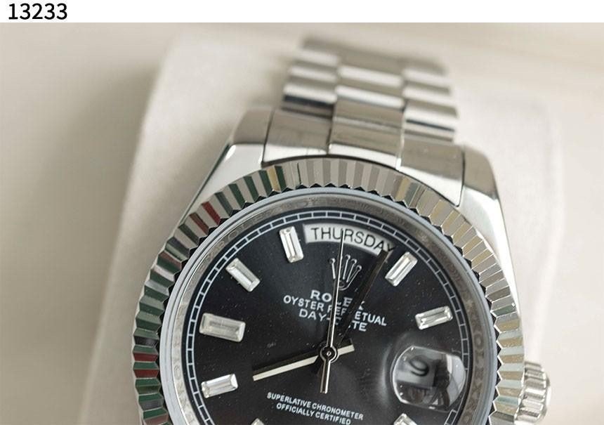 로렉스 [Rolex] 데이데이트 브라이트 블랙 view 3