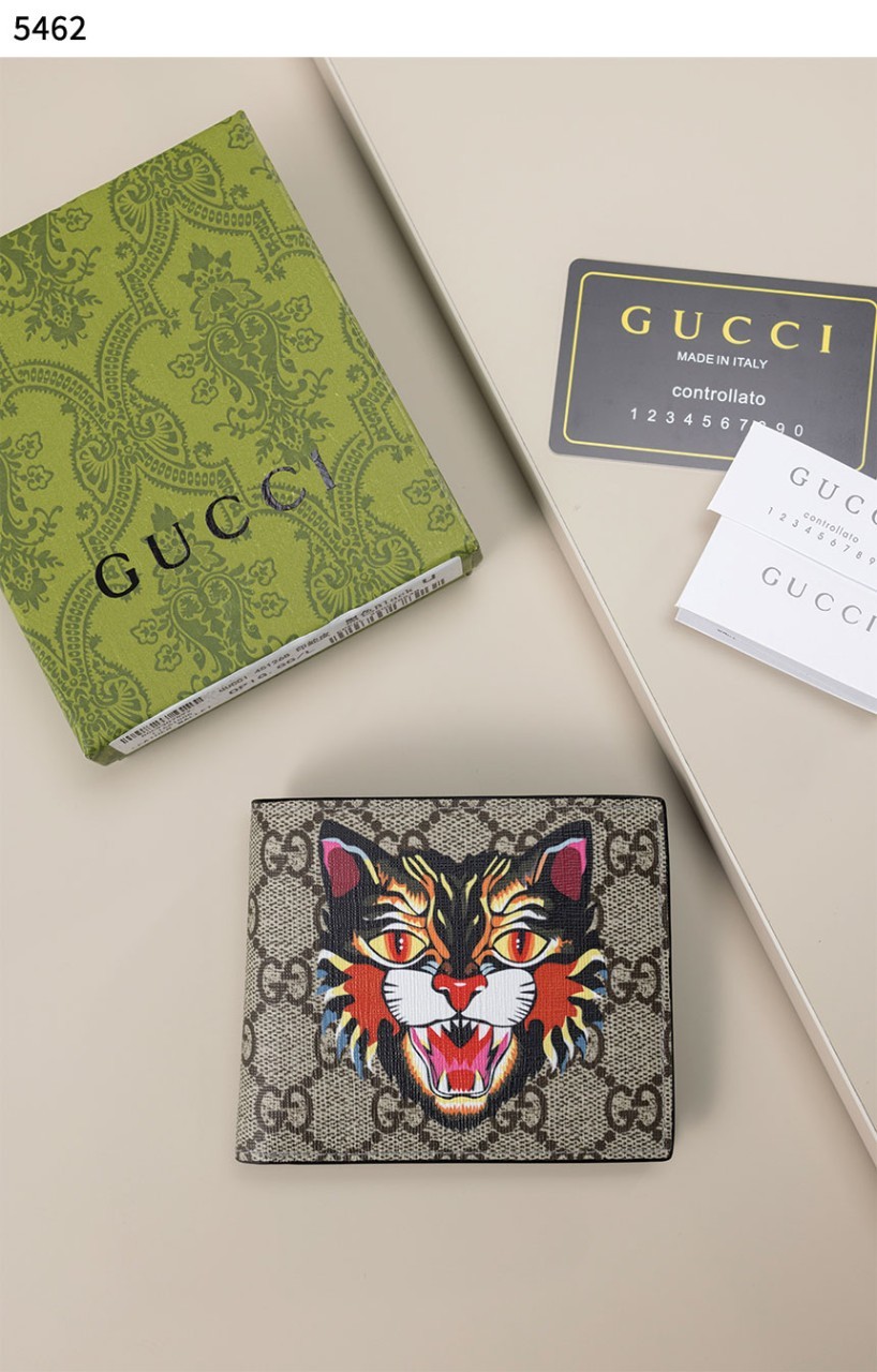 #구찌 [Gucci] 수입프리미엄급 GG 수프림 앵그리 타이거 반지갑 신상 입고💢