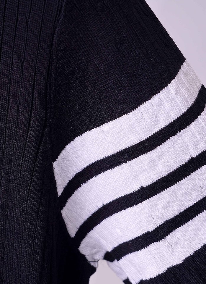 톰브라운 니트 카라 반팔 view 3