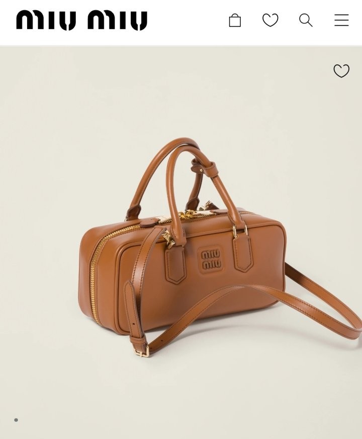 미우미우 아르카디 토트백