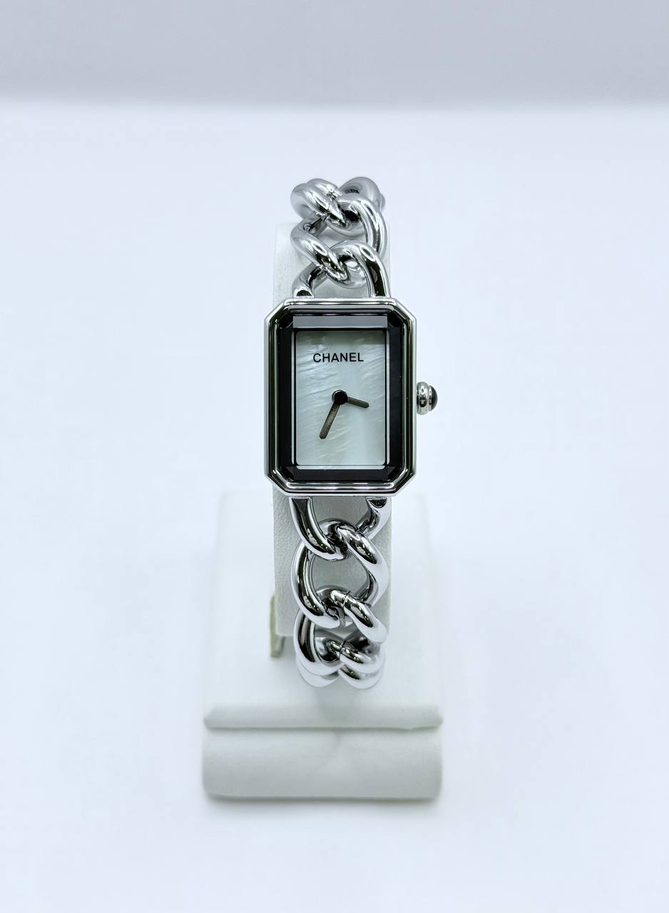 샤넬 프리미에르 스틸 시계 구르메트 체인 워치 