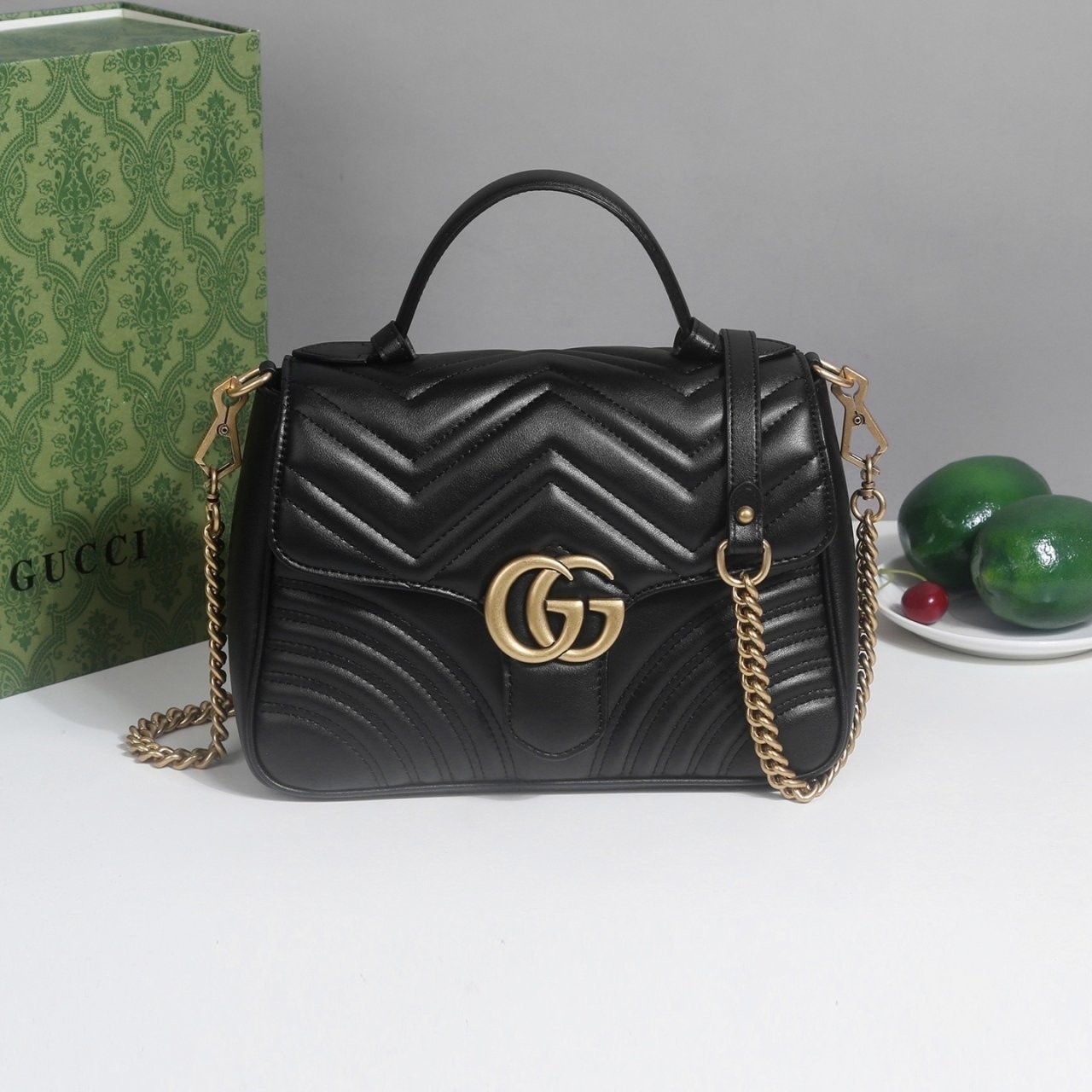 #구찌 마틀라세 탑핸들