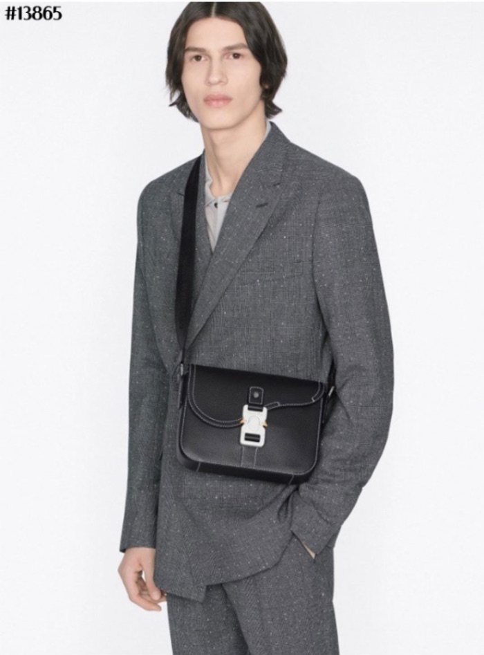  [DIOR] 크리스찬 디올 새들 플랩 스퀘어 메신저 백 스몰  view 10