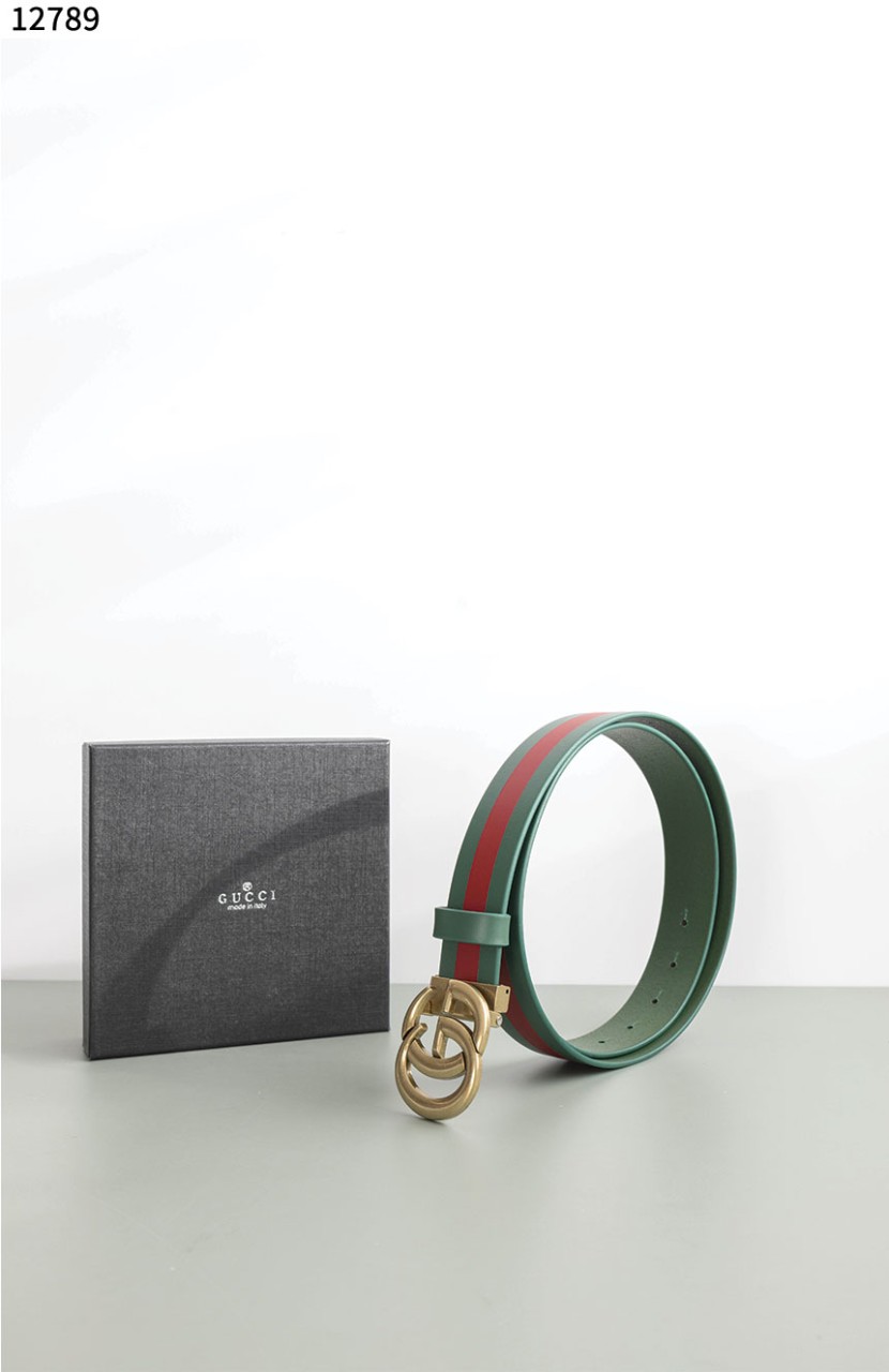 #구찌 [GUCCI] 인터로킹 GG 웹 삼선 벨트 신상입고💢 