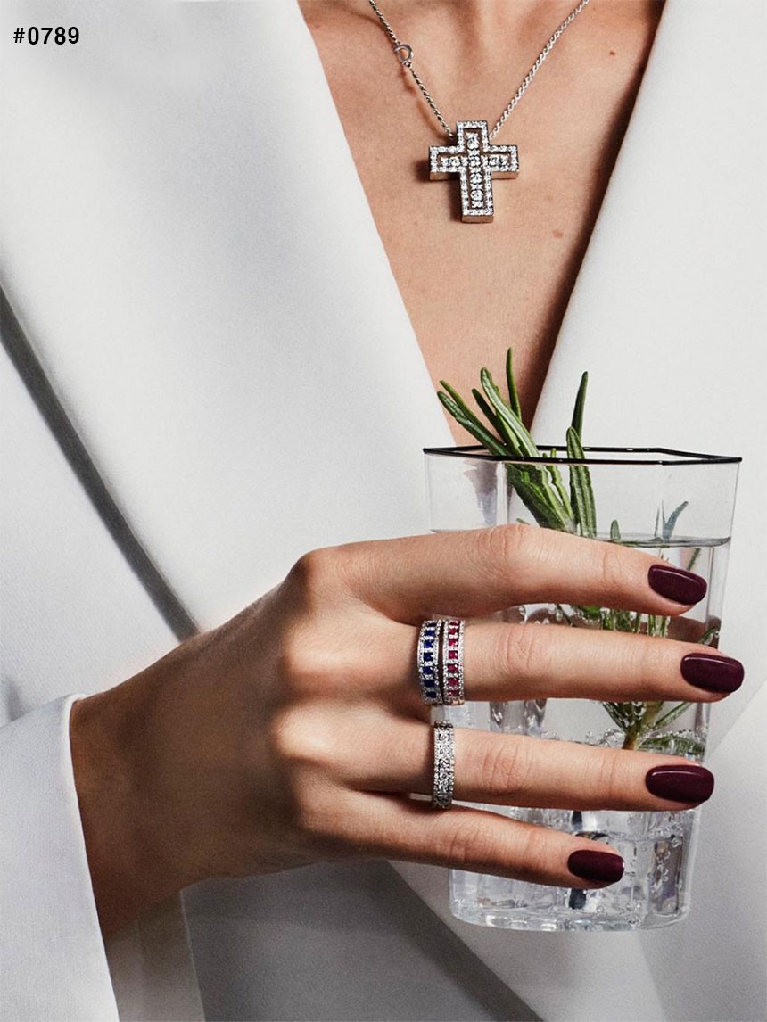 🍀 [DAMIANI] 다미아니 벨에포크 크로스 목걸이 🍀 