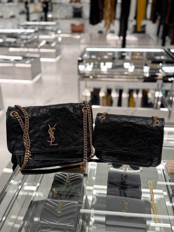 입생로랑 니키백 금장