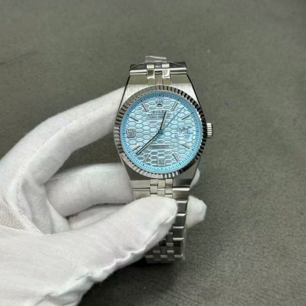 2025 로*렉스 랜드 드웰러 40mm 블루 view 6